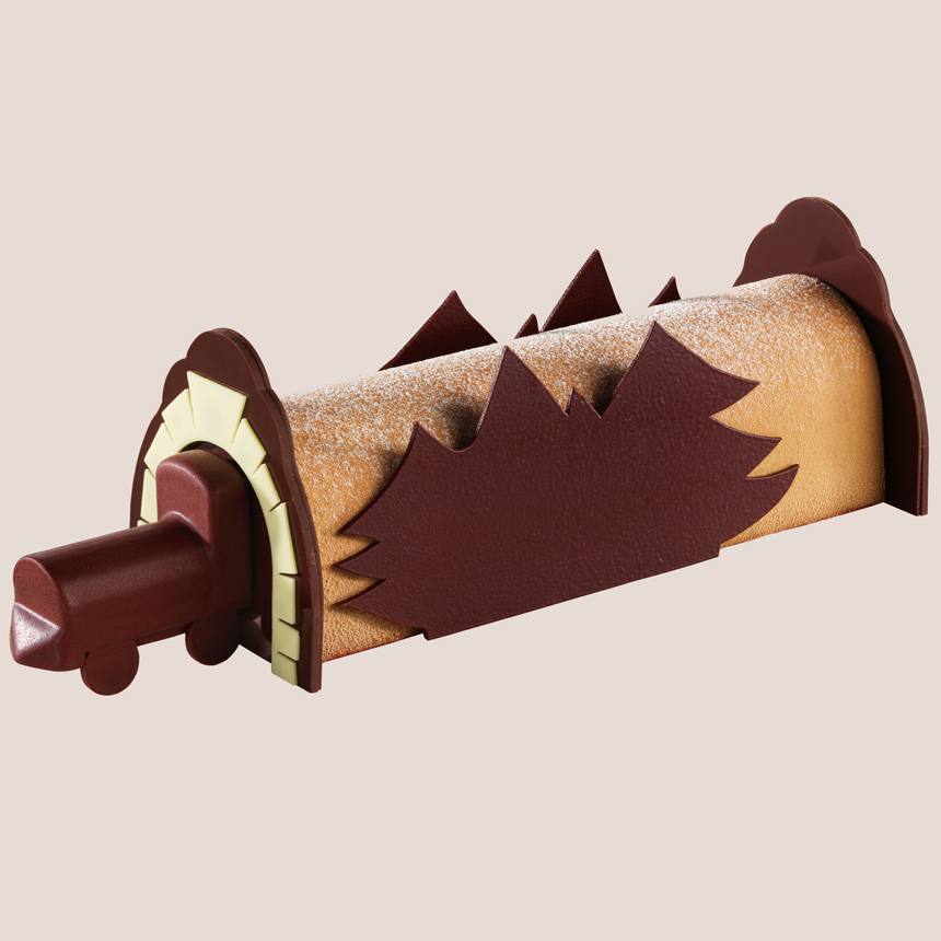 Buche chocolat ptit train